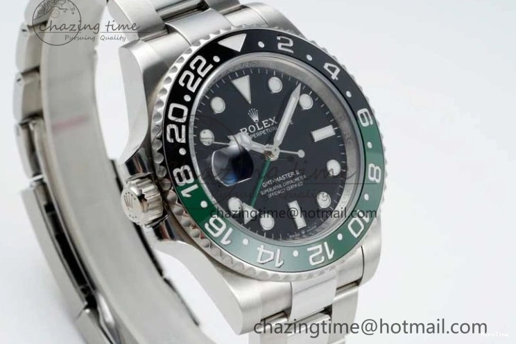 MiroTime 0109 GMT Master II 126720 VTNR LHD 904L SS NTF1:1 Best Edition on Oyster Bracelet VR3186 CHS WellDesigned 2295